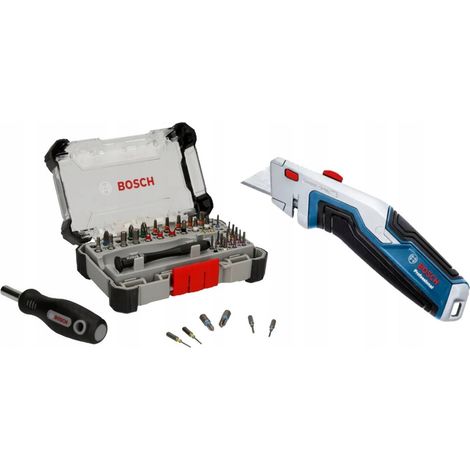 Bosch Precision Bit-Set.42 tlg. + Universal Teppichmesser