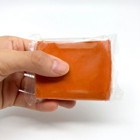 Argile de nettoyage clay bar pour voiture, couleur orange, 100 g (1/5)