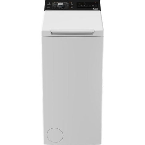 BEKO Lave-linge top 6,5 kg 1200 tr/mn - BTL1WFP9652FR