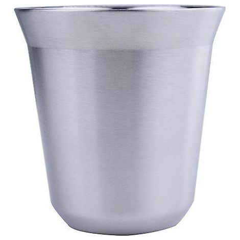 tasse Caf Double Paroi En Acier Inoxydable 200 Ml Tasse Bire Tasses Th Bouteille Boire Tasses Boire Pour Camping Randonne (1/4)
