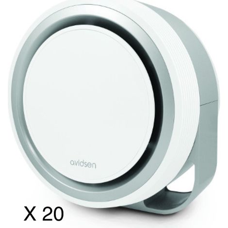 Lot de 20 Purificateurs d'air Clair-M1 blancs