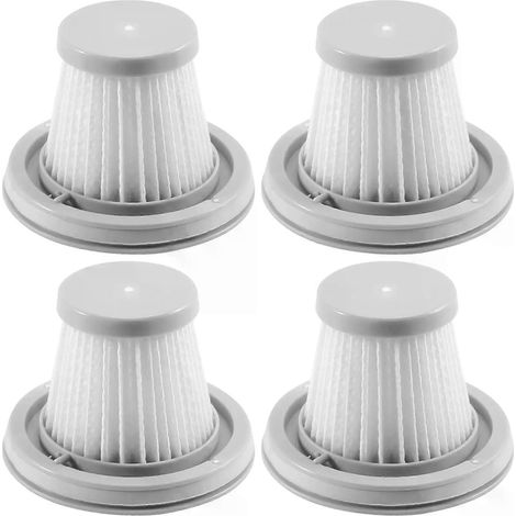 Lot de 4 filtres HEPA pour aspirateur à main XIAOMI MIJIA, mini aspirateur sans fil lavable, pièces de rechange et accessoires.-AquaForge (1/3)