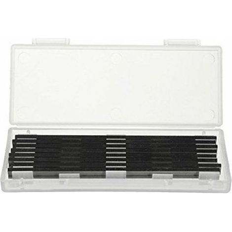 10Pcs 82Mm X 5.5 Mm Hss Rabot Réversible Lames Pour Bosch Black Decker Mafell (1/4)
