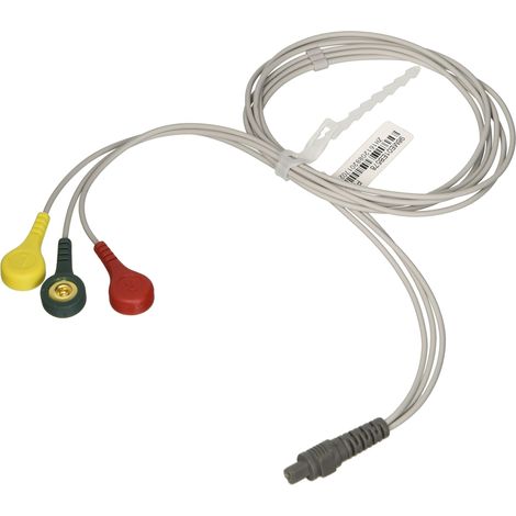 Gima 33248 Cavo a 3 Derivazioni per Ecg Tascabili