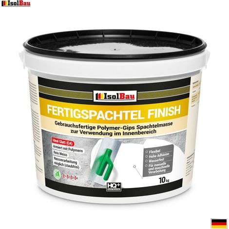 IsolBau Fertigspachtelmasse Finish 10 kg (1/2)
