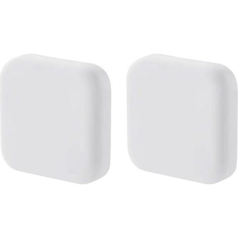 Butée de porte en silicone 2, transparente, antibruit Protection de poignée murale Pour muret, fenêtre, placard (1/5)