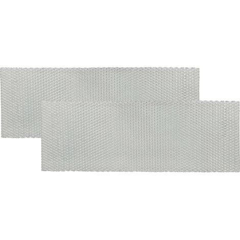 vhbw 2x Filter Metallfettfilter kompatibel mit Whirlpool AKR 680 857868001020, AKR 680 857868001021 Dunstabzugshaube - 45,2 x 16 x 0,35 cm, Metall