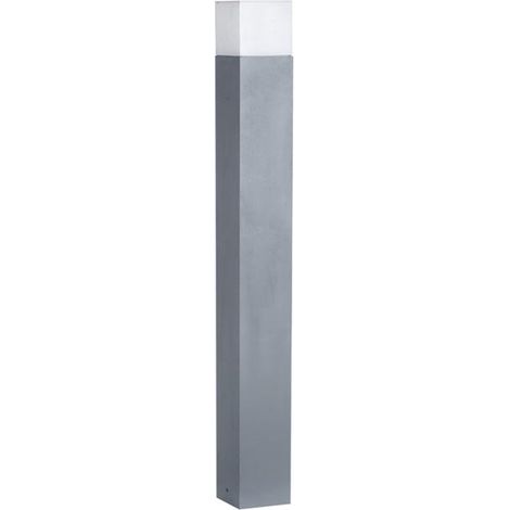 Borne LED Extérieure 80cm GRIS IP54 Aluminium - Unité - SILUMEN