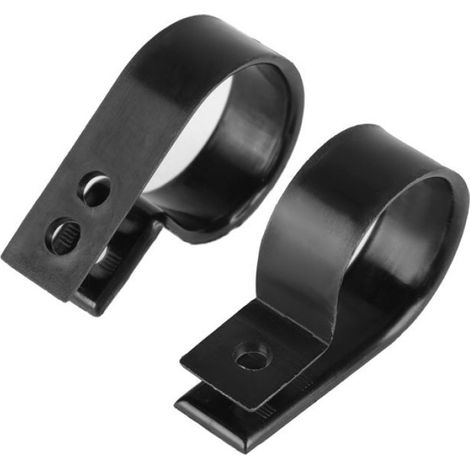 Clips P Kit d'assortiment de pinces en plastique et Nylon noir, 200 pièces, Kit d'assortiment de pinces moteur serre-cable (1/5)