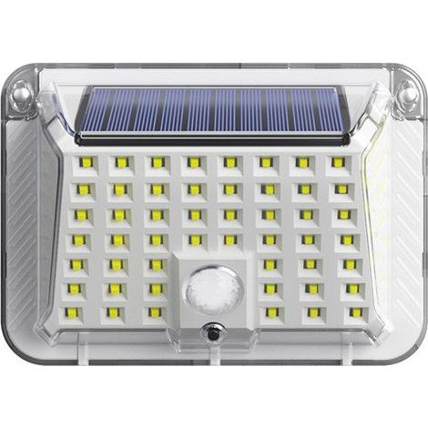 90 LEDs, 1200 mAh, Solar-Gartenleuchte für den Außenbereich, wasserdicht, 270° Abstrahlwinkel, Bewegungsmelder, Solar-Strahler, Solar-Wandleuchte (1/5)