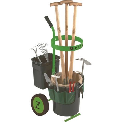 FAHRBARER UNIVERSAL GARTENWAGEN ZIPPER ZI-UVGW1