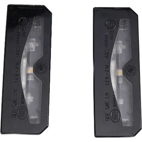 Lr025837 Lot de 2 feux de plaque d'immatriculation arrière pour Evoque (1/5)