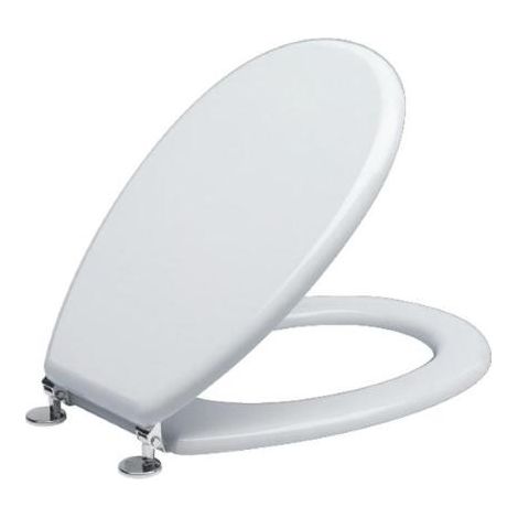 WC-Sitz aus weißem MDF-Holz für Pozzi Ginori Piemonte WC-Sitz