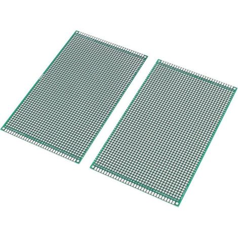 pezzi (9 x 15 cm) Pannello universale per PCB bifacciale per saldatura fai-da-te (1/5)