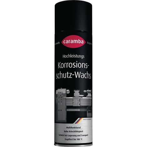Cire anticorrosion haute performance transparente aérosol 500 ml CARAMBA (Par 6)