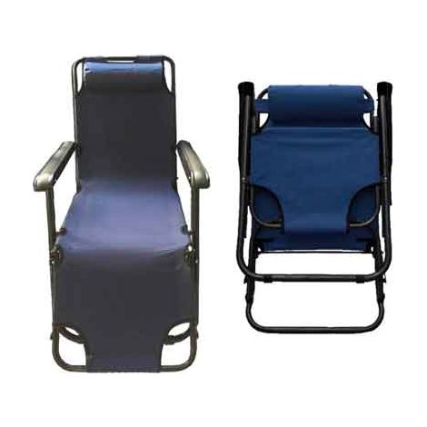 SDRAIO RICHIUDIBILE CON BRACCIOLI 153x60x80h cm - Colore Blu