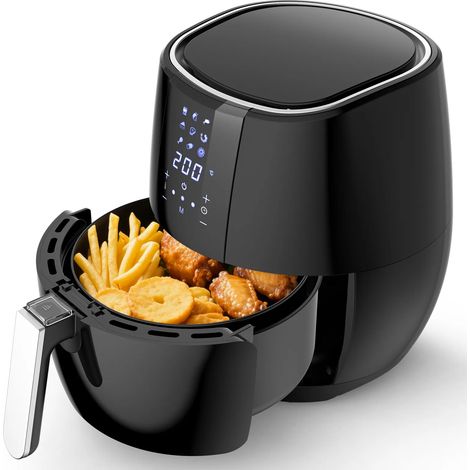 Frittale a aria 4,5 L - Frittale a aria compatto, programmi automatici, compatibile con lavastoviglie