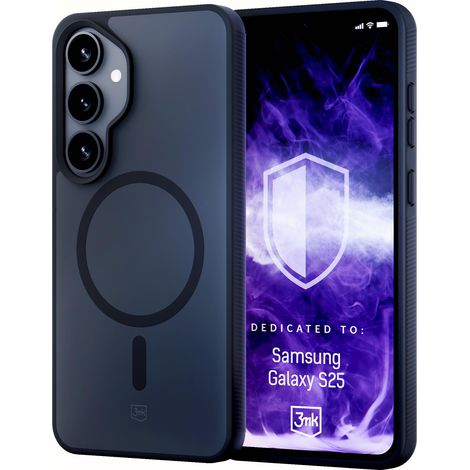 Custodia magnetica fumé 3mk per Samsung Galaxy S25 (1/5)