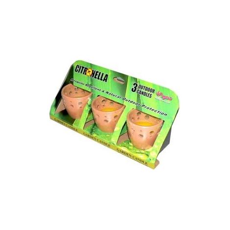 Citronnelle Terre Cuite Potjes Set van 3