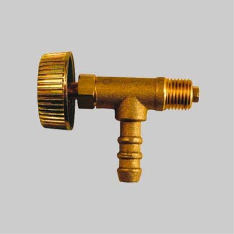 Rubinetto per fornellone portagomma ø 14 mm (metano) (1/3)