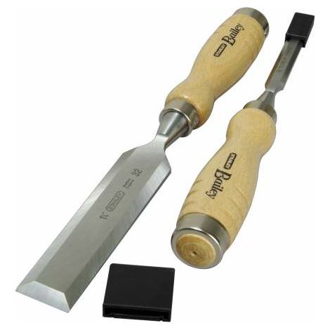 STANLEY Scalpello da intaglio con manico in legno 6 mm - 2-16-382