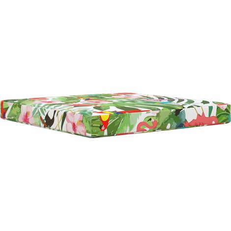 Sofakissen für draußen Bunt 80 x 80 x 8 cm Polyester vidaXL