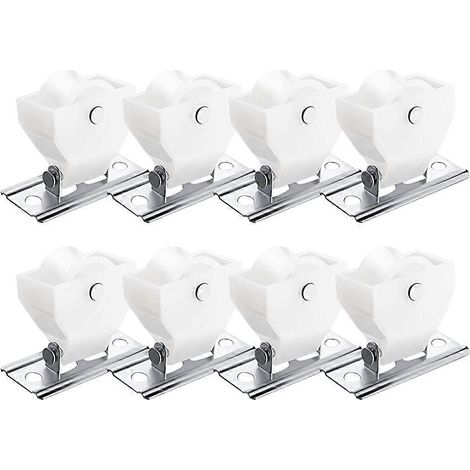 Questo set di accessori per tende da 8 pezzi è facile da installare ed è adatto per tende a pacchetto e carrucole per tende con bloccaggio a lacci. (1/4)