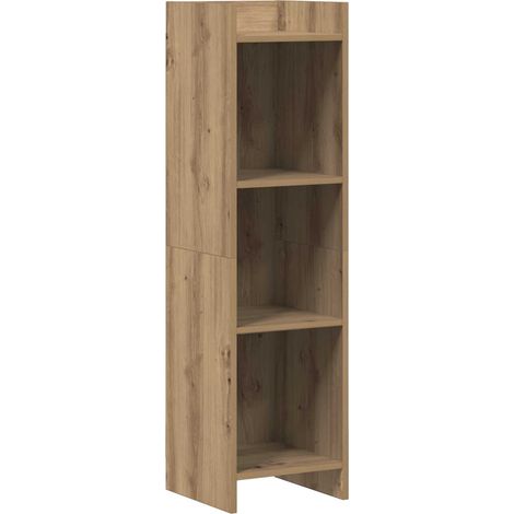 Estantería 3 niveles 30 x 30 x 111 cm Madera de ingeniería vidaXL (1/5)