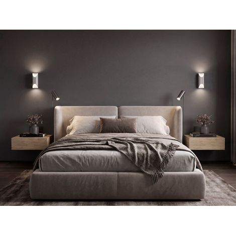 Custer Set de 2 Mesas de Noche Flotantes Modernas para Habitación (1/5)