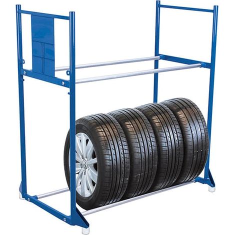 VARIOfit Reifenregal mit 2 Etagen (1/2)