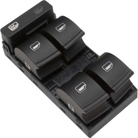 Interrupteur de commande de vitre électrique Ulisem, bouton de vitre électrique 8E0959851 8E0959851B pour Audi A4 B6 B7 Seat Exeo (1/4)