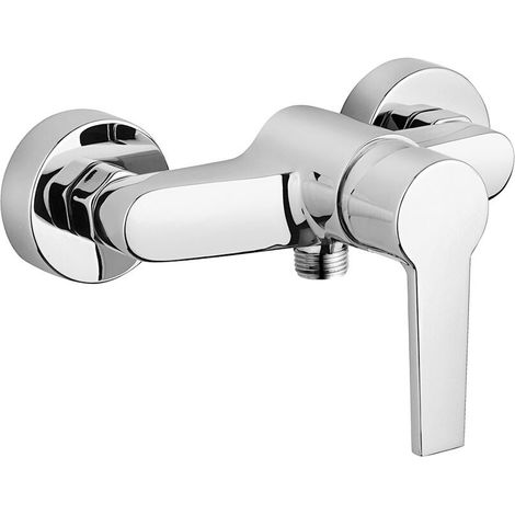 Miscelatore doccia esterno in ottone cromato Le Mans Paini (1/2)