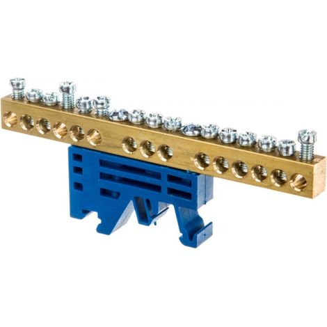 Terminale di connessione 15x4mm2 blu PE Z-3103 84010003
