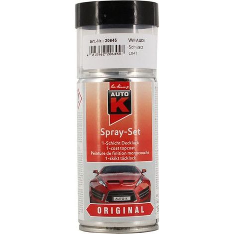 L041 SCHWARZ (Bombe Peinture 150 ml). Peinture ...