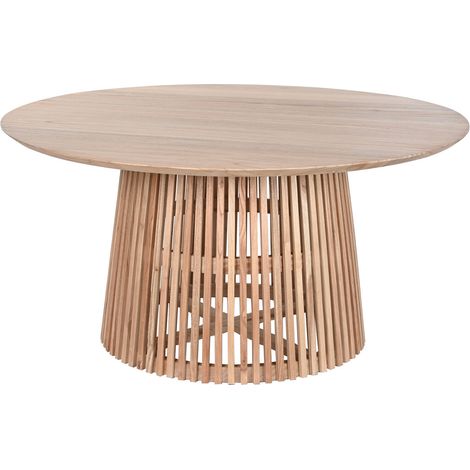 Mesa Redonda Comedor Mindi 150X150X75 Natural (1/5)