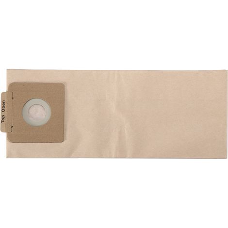 10 Kärcher T7/1 paper dust bags, compatible with K-archer T7, T9, and T10 vacuum cleaners (9.755-253.0). (1/5)