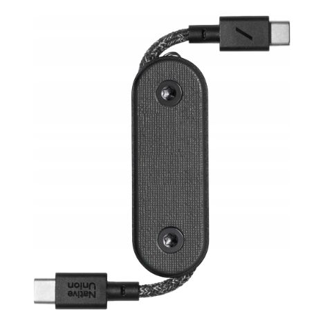 Native Union USB Typ C - USB Typ C Kabel 0,17 m Schwarz 1 Stück. (1/3)