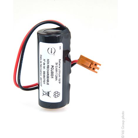 NX - Batterie lithium CR17450 2/3A 3V 2.4Ah JAE (1/3)