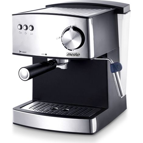 Mesko MS4403 machine à café 850W - Machine à expresso - Réservoir d'eau amovible de 1,6 L - Pression 15 Bar (1/5)