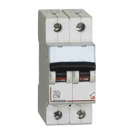 BTIFC820C16 Interruttore magnetotermico modulare BTDIN-RS 2P curva C - In= 16A