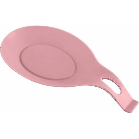 (rose) Plateau D'ustensiles De Cuisine En Silicone, Porte-cuillre, Porte-cuillre, Gouttoir Vaisselle, Napperon Pour Ustensiles De Cuisine, Plaque (1/3)