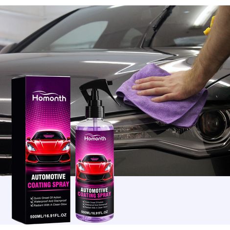 Automotive coating spray, body paint, glass coating, gloss, hydrophobic, protective, and shine finish - 500ml (1/5)