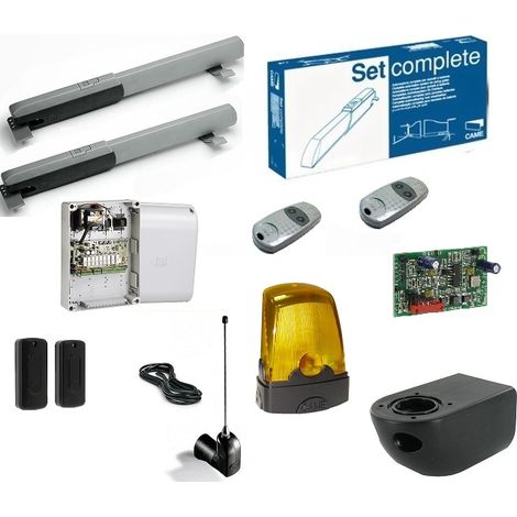Came – Motorisation portail battant – Moteur 24V – Longueur de vantail maximale 2.5m – Pour usage résidentiel et professionnel