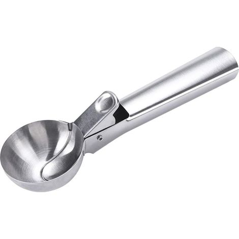 Eiskugelportionierer aus Edelstahl, Metallportionierer, Sahneportionierer (1/5)