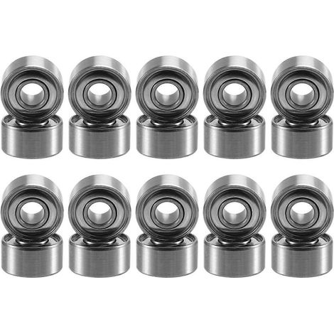 Roulement à billes haute vitesse pour ventilateur d'ordinateur 693ZZ (3 x 8 x 4 mm) (1/5)