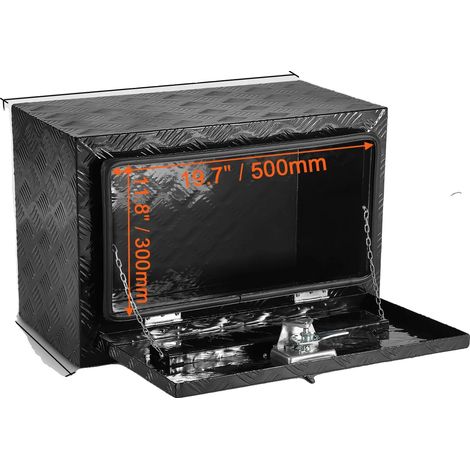 Coffre de camion sous-châssis, robuste, design étanche (1/2)