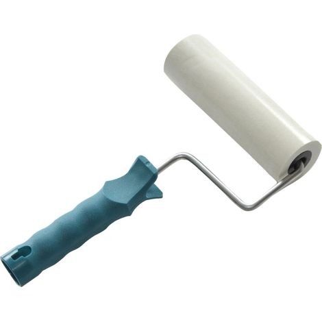 Nespoli Tapetenandrückroller 15 cm weiß Andrückwalze Tapezierwalze