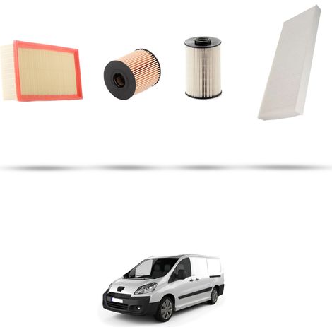 Kit tagliando 4 filtri compatibile con Peugeot Expert II 2.0 HDI 120kw dal 2010 (1/5)