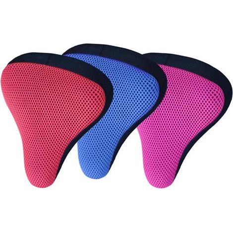 Funda para sillín de bicicleta - Funda acolchada transpirable para sillín de bicicleta de montaña - Funda cómoda para sillín de bicicleta (1/5)