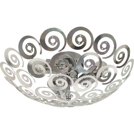 Candellux plafoniera VOLANS1 tonda cromata 40cm 3xE27 (1/2)